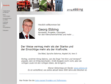 Tablet Screenshot of georg-ebbing.de